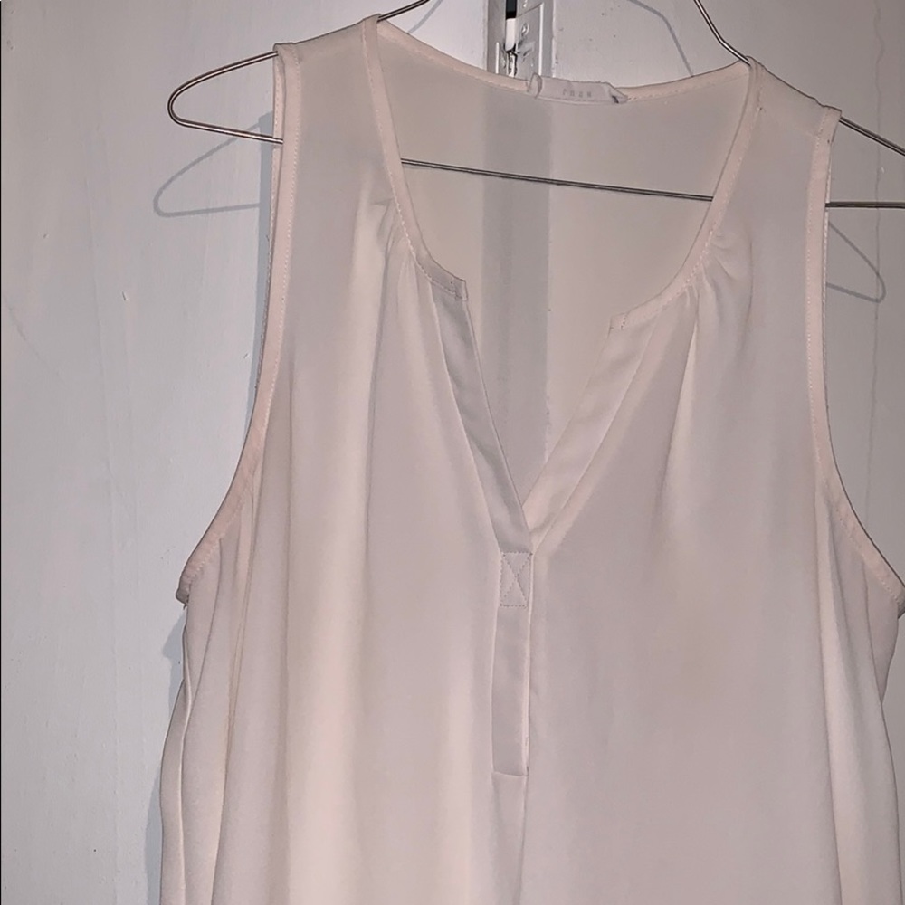 Tank top cream colored by LUSH.